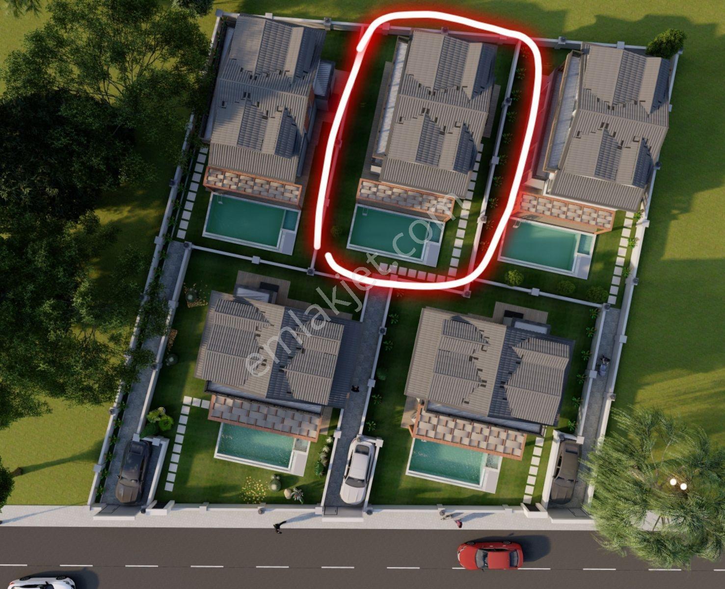 İlkon'dan Çalış Plajı'na Komşu Projeden Satılık 4+1 Lüks Villa - Görsel 32