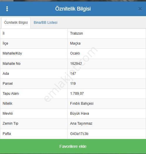 Trabzon Maçka'da Satılık Arazi - Görsel 28