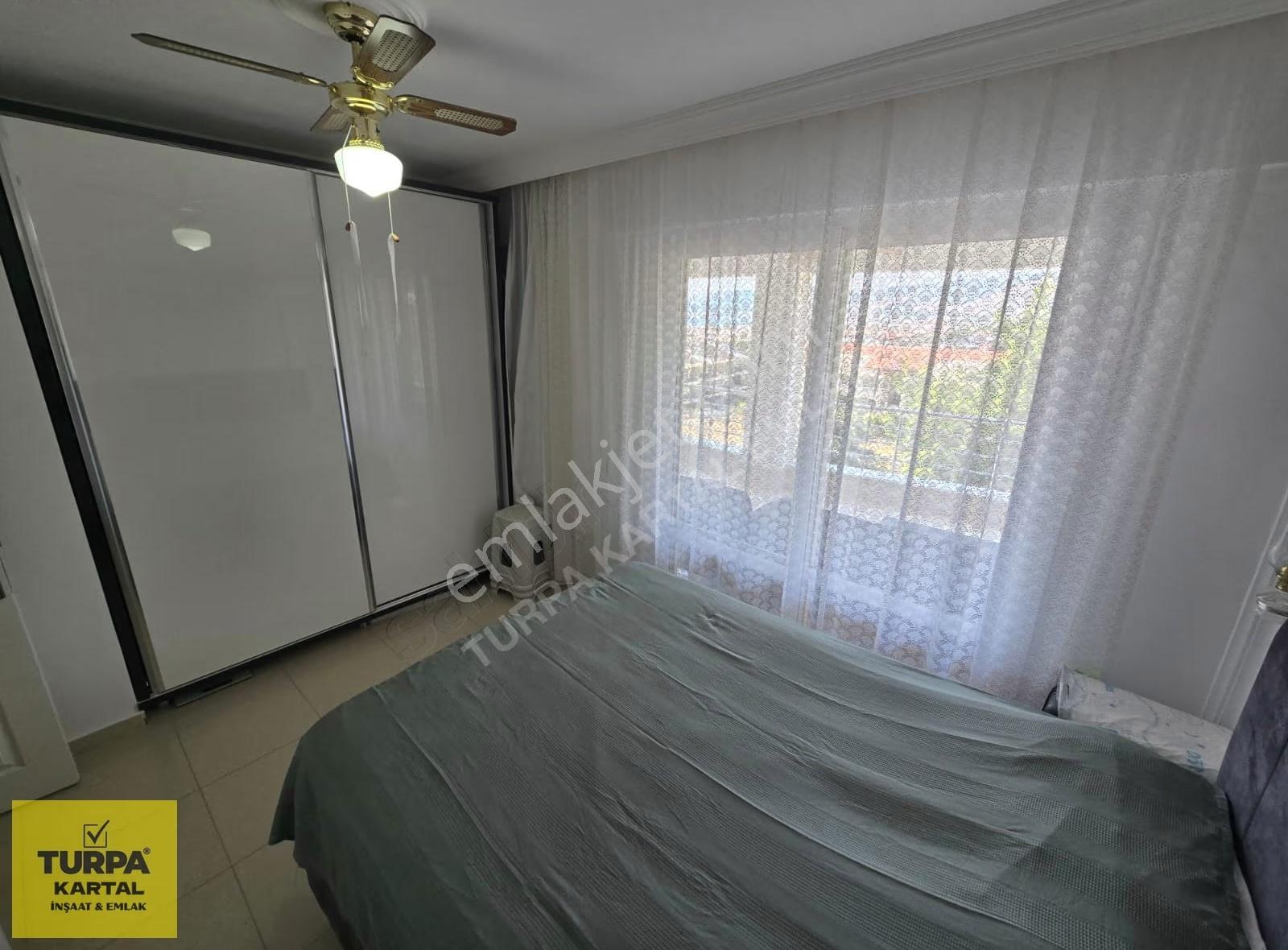 Didim Akbük'te Ful Deniz Manzaralı Eşyalı 2+1 Daire - Görsel 18