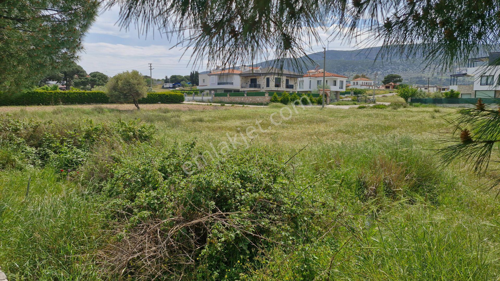 Karaburun Mordoğan'da Önü Kapanmaz 300m² Köşe Villa Parseli - Görsel 5