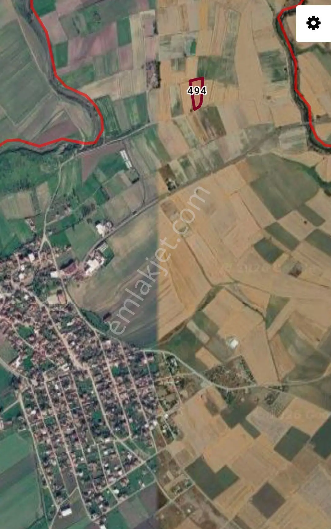 Tekirdağ Muratlı Aşağısevindikli Mah.4050 M² Satılık Tarla - Görsel 3