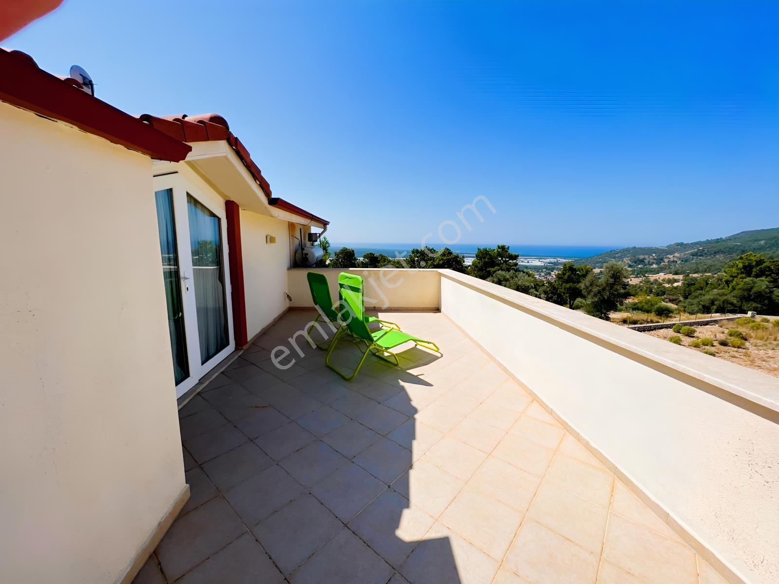 Karadere Patara'da Deniz Manzaralı Lüx Satılık 5+1 Triplex Villa - Görsel 33