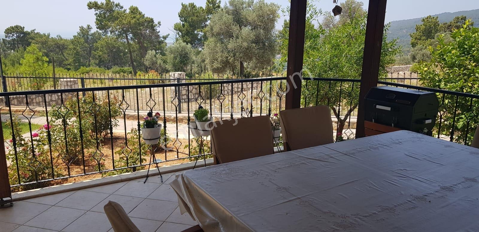 Karadere Patara'da Deniz Manzaralı Lüx Satılık 5+1 Triplex Villa - Görsel 21