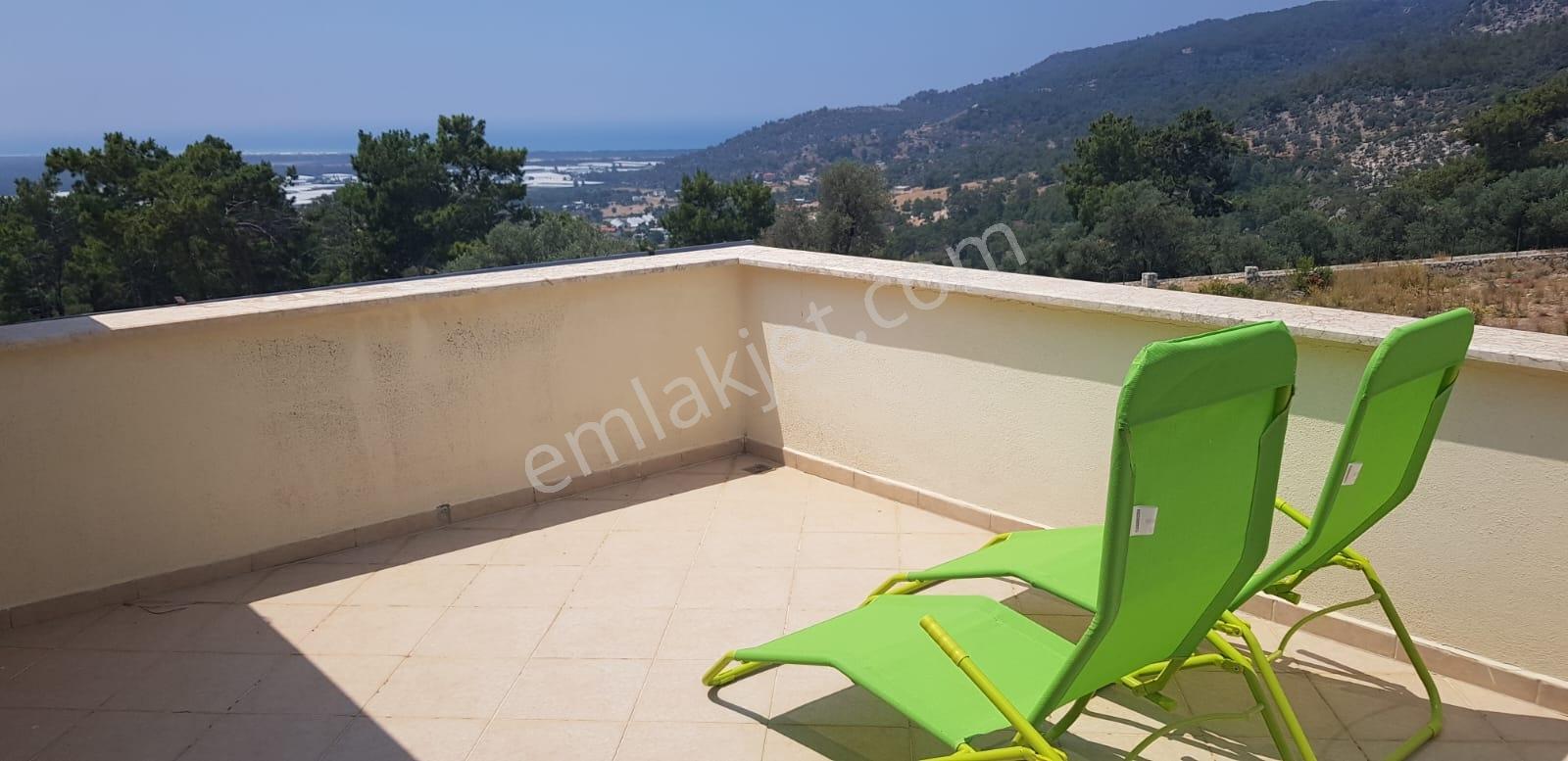 Karadere Patara'da Deniz Manzaralı Lüx Satılık 5+1 Triplex Villa - Görsel 24
