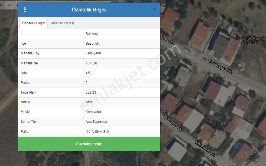 Balıkesir Susurluk Karşıyaka 3 Kat İmarlı Satılık Arsalar - Görsel 8