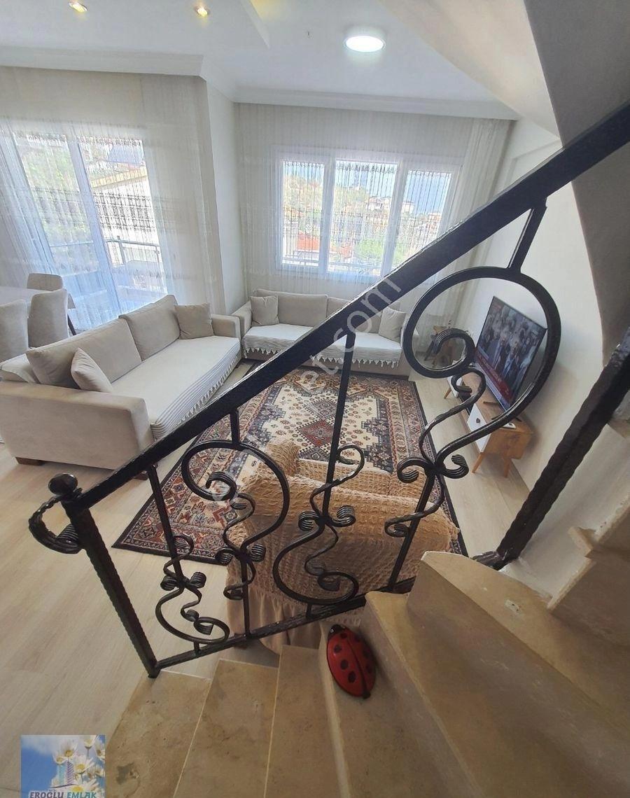 Yeni Foça Da Ful Deniz Manzaralı Eşyalı Mustakil Sezonluk Kiralık Villa - Görsel 25
