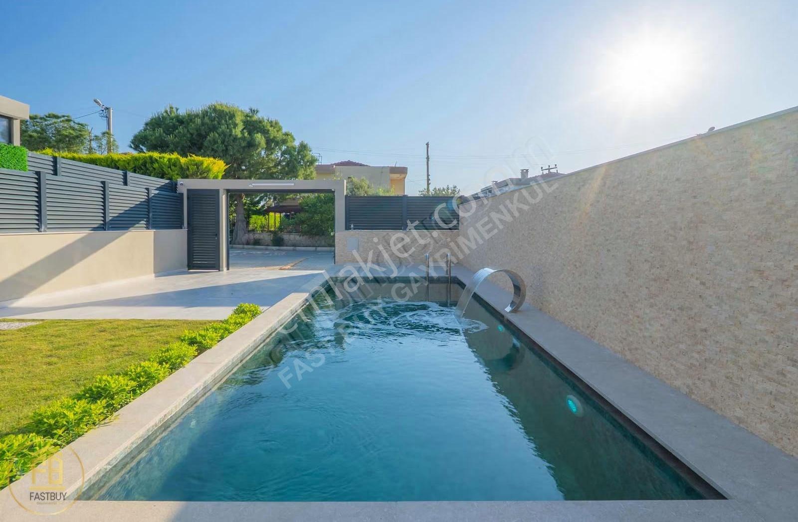 Çeşme Şifne Denize Yürüme Mesafesi Satılık 3+1 Sıfır Villa - Görsel 32