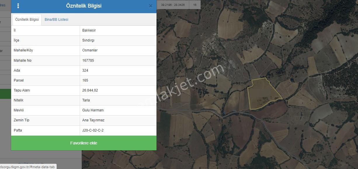 Balıkesir Sındırgı Osmanlar'da Yola Cephe 26.814m2 Fırsat Tarla - Görsel 2