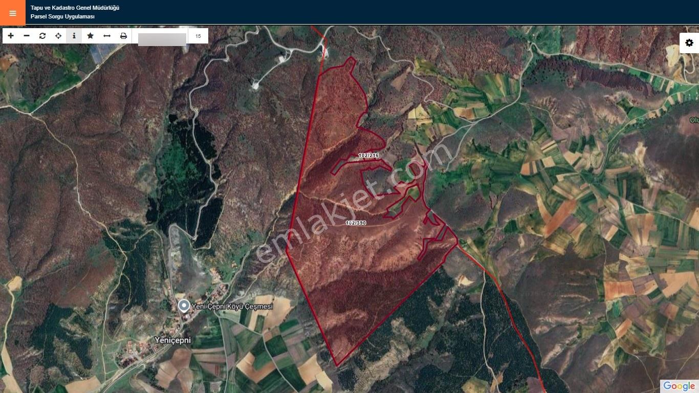 Doğa City'den Satılık Bilecik Söğüt Oluklu'da 4.885 M2 Tarla - Görsel 3