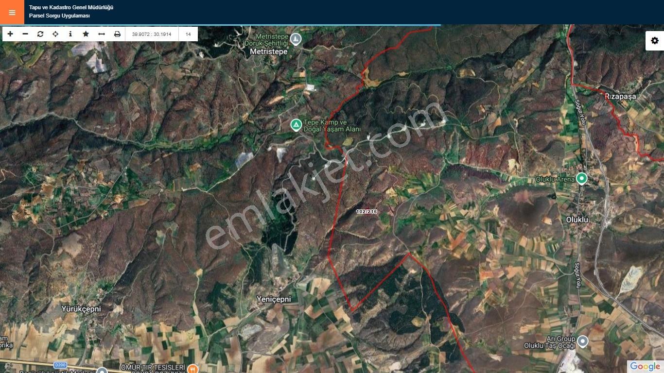 Doğa City'den Satılık Bilecik Söğüt Oluklu'da 4.885 M2 Tarla - Görsel 7