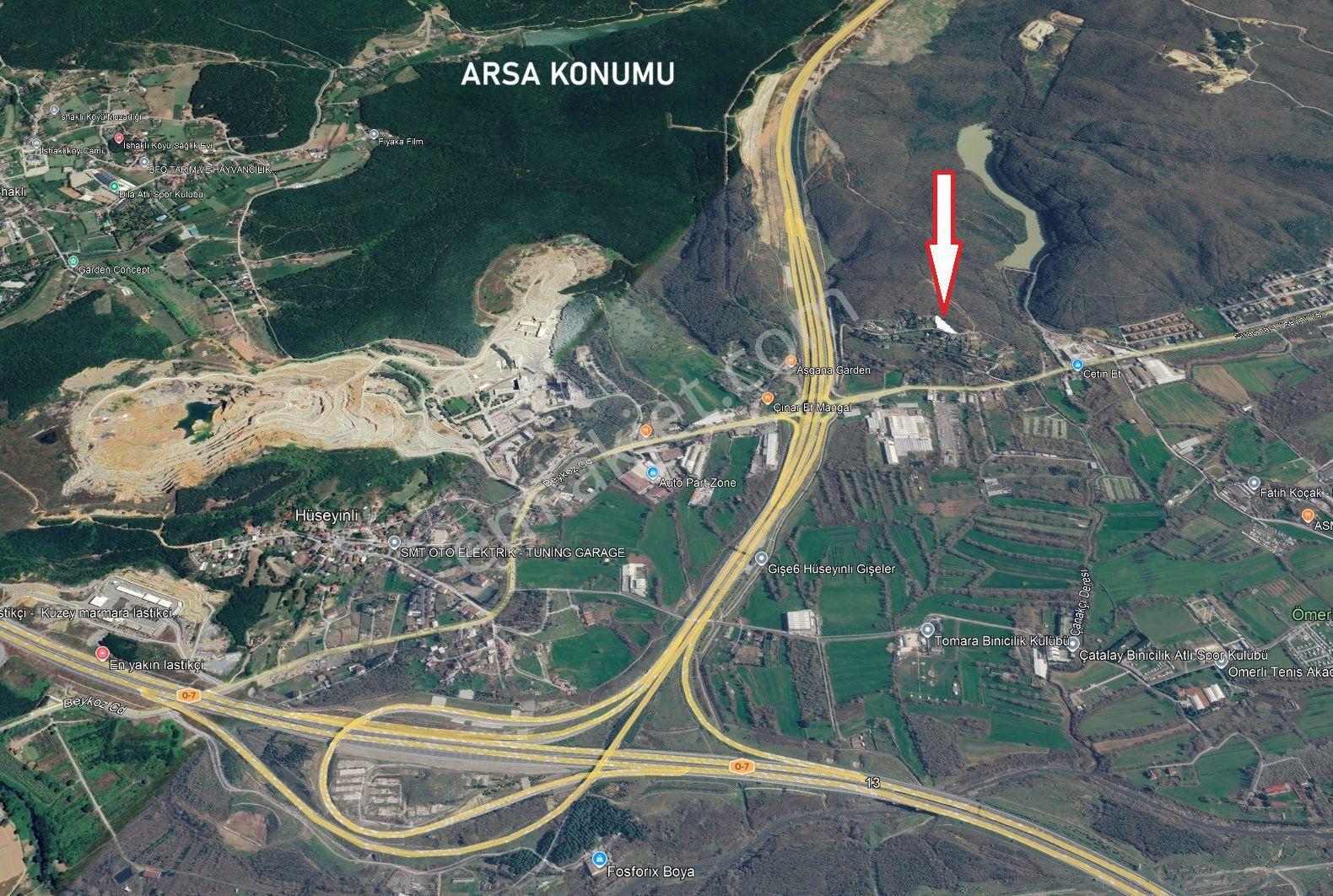 Çekmeköy Hüseyinli'de Manzaralı, İmarlı Arsa - Görsel 15