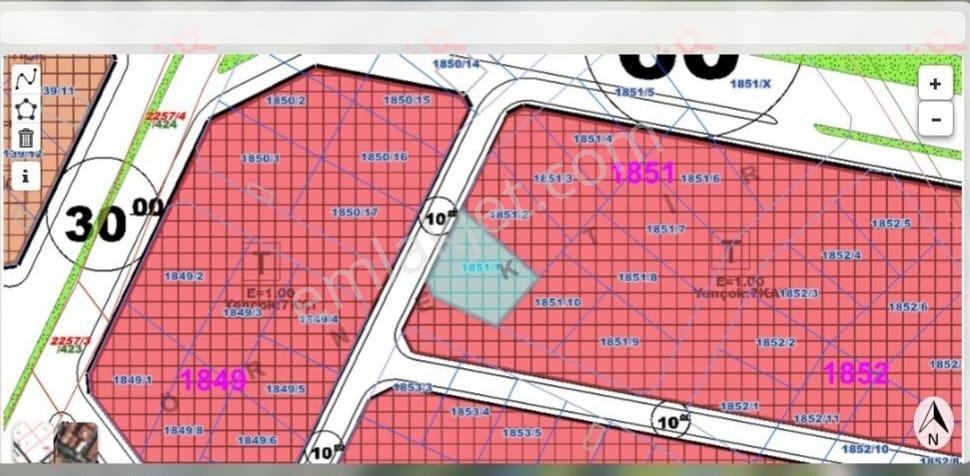 Kepez Altıayak Mah.3 Kata İmarlı 60'lık Yola Yakın Arsa