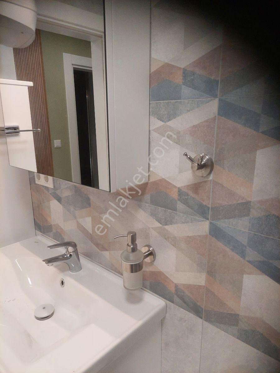 Mordoğan Emlaktan Merkezde Bahçeli Isı Pompalı Kiralık Daire - Görsel 32