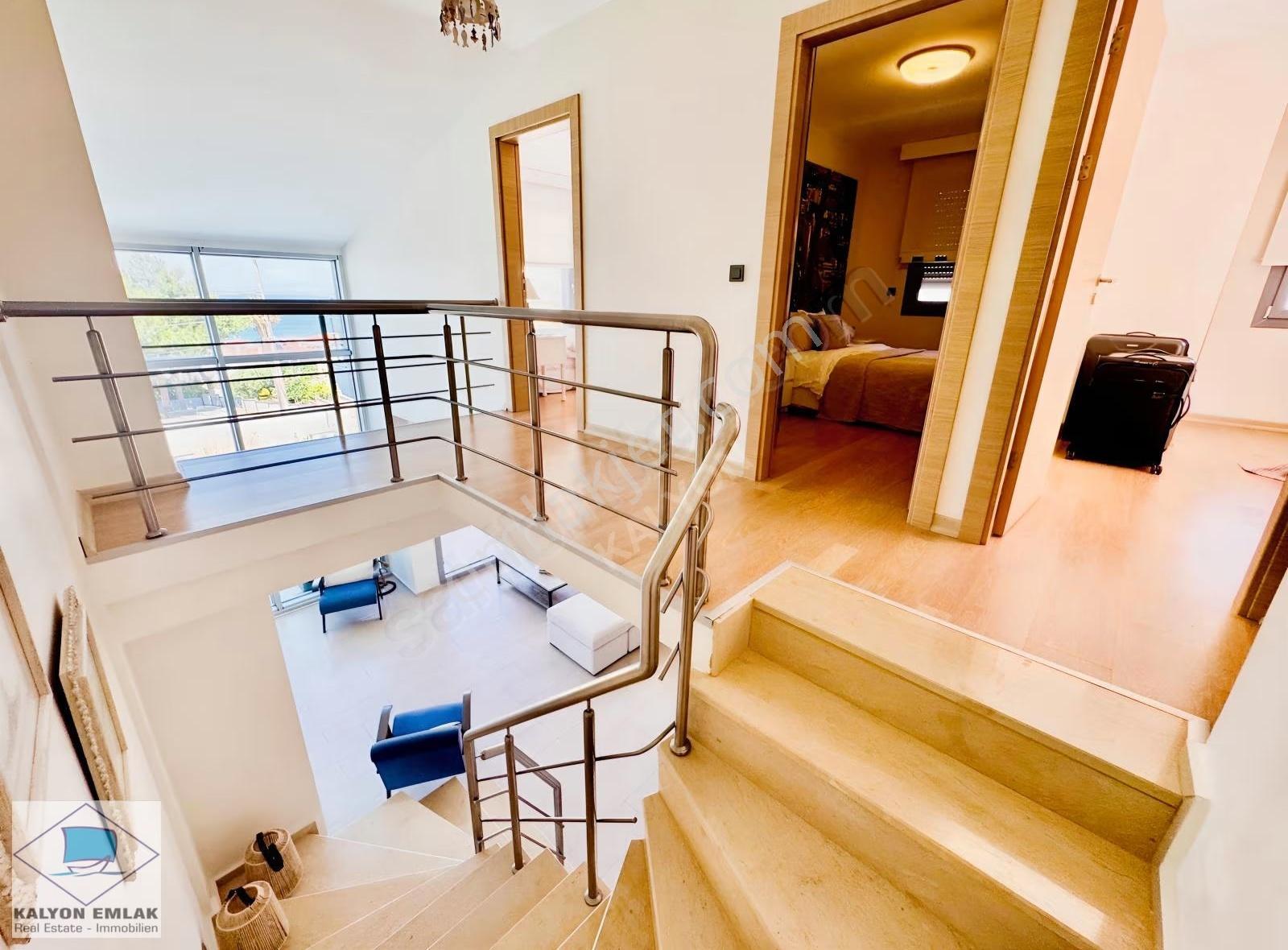 Kalyon'dan Satılık Boyalık'ta Ful Deniz Manzaralı Havuzlu Villa - Görsel 22