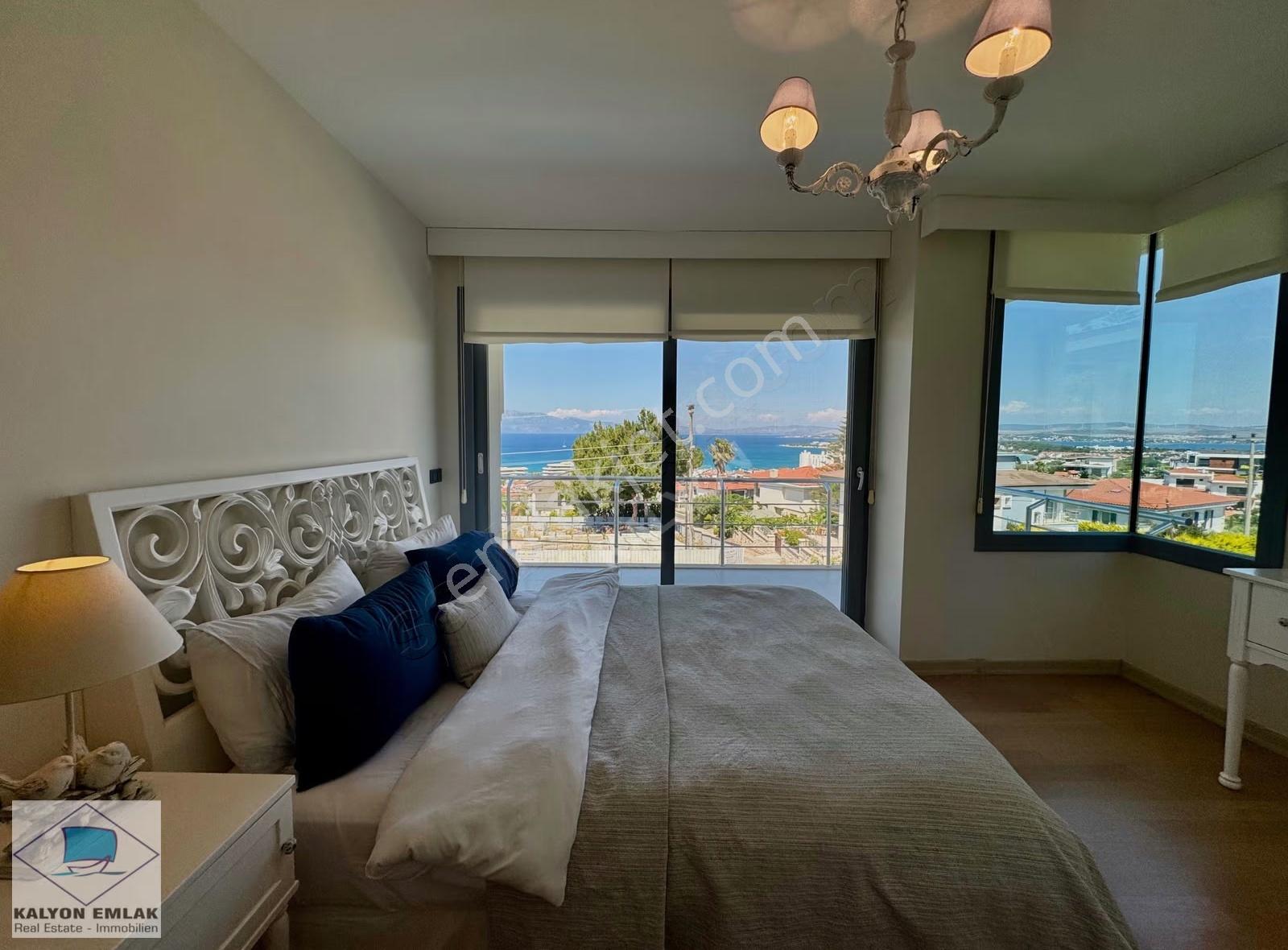 Kalyon'dan Satılık Boyalık'ta Ful Deniz Manzaralı Havuzlu Villa - Görsel 6