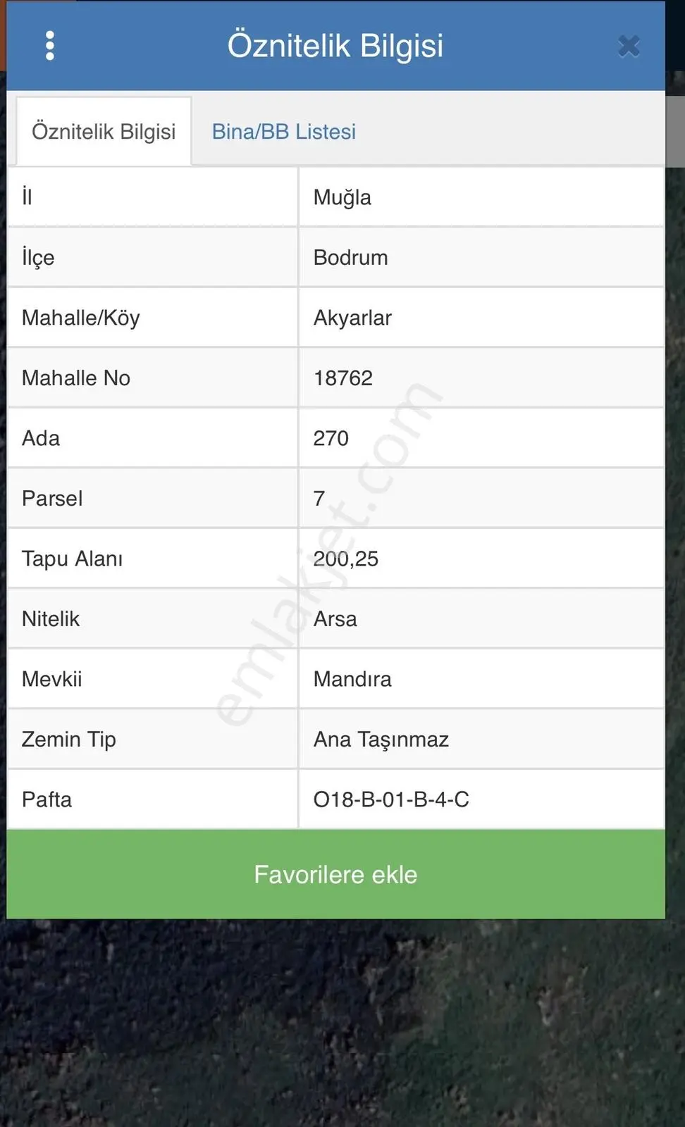 Bodrum Akyarlar'da Satılık Arsa - Görsel 3