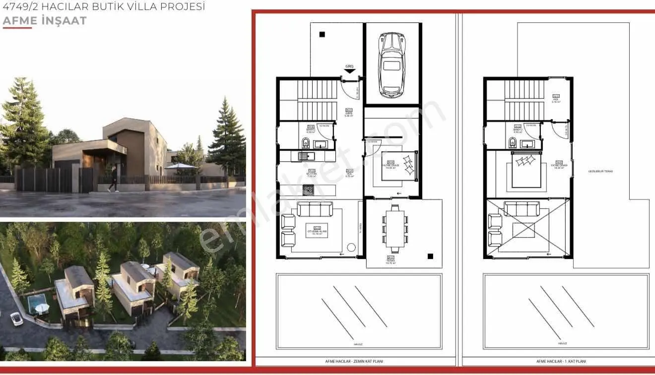 Konal Gayrimenkul | Havuzlu Lüx Loft Villa - Görsel 6