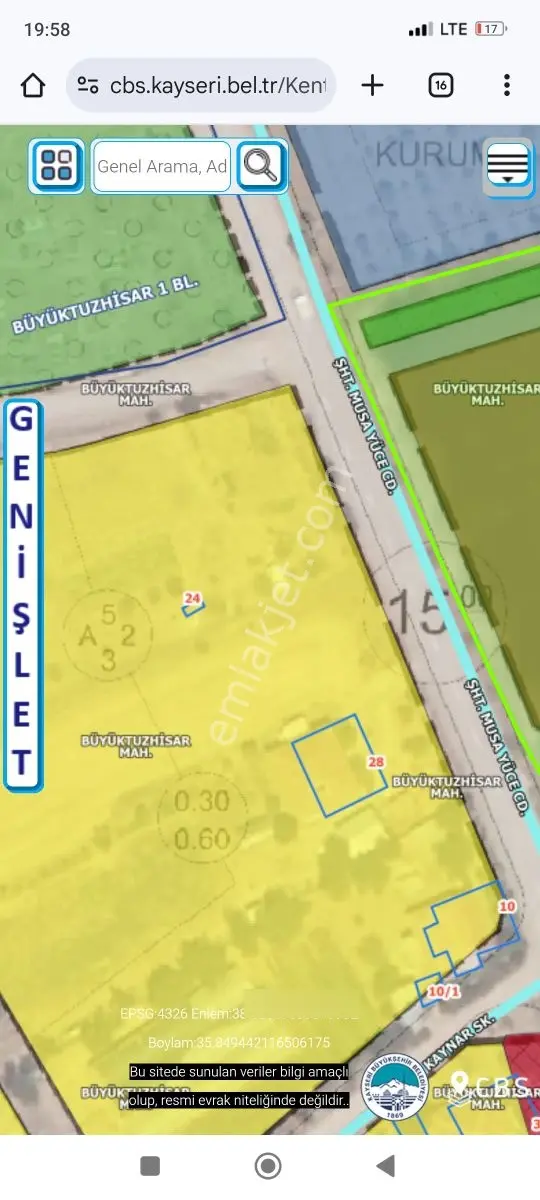 Pratik Den//tuzhisar Da Villa Ve Ticari İmar İçinde Satlık Tarla - Görsel 4