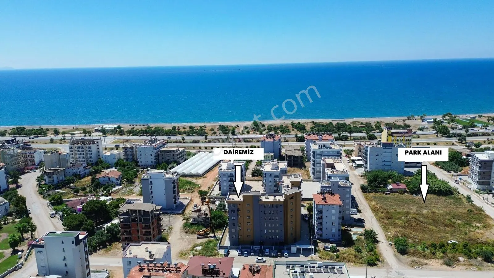Ertuğrul'dan Deniz Manzaralı 2+1 Amerikan Mutfak Satılık Daire