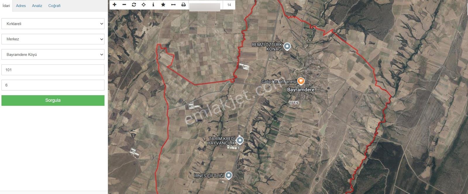 Kırklareli Bayramdere'de Satılık 500 M² Konut İmarlı Müstakil - Görsel 14