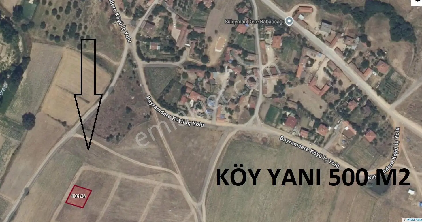 Kırklareli Bayramdere'de Satılık 500 M² Konut İmarlı Müstakil - Görsel 4