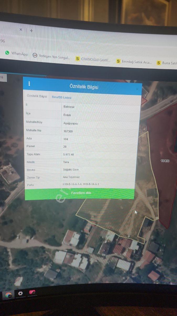 Balıkesir Erdek Aşağıyapıcı Hobi Bahçesi Deniz Manzaralı İmara C - Görsel 14