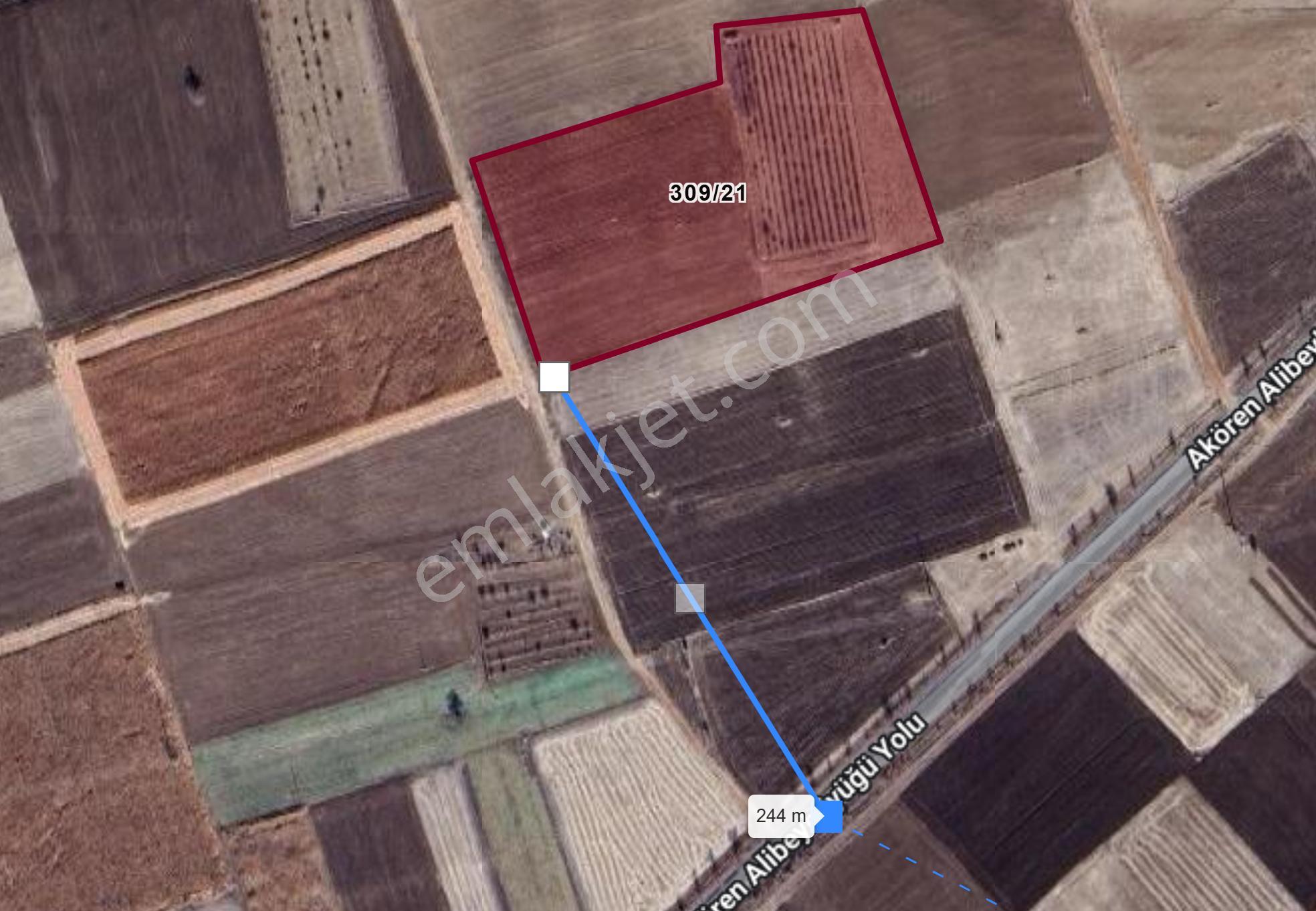 Konya Akören Orhaniye'de 22.148 M² Tarım Arazisi - Görsel 5