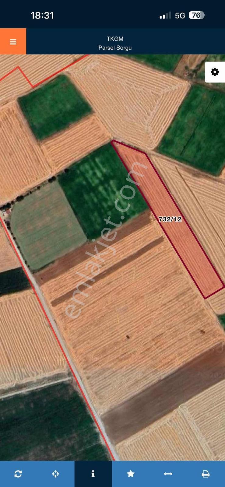 Bünyan Gergeme'de 12500m2 Sulu Tarla Sivas Yolu Yakını - Görsel 6