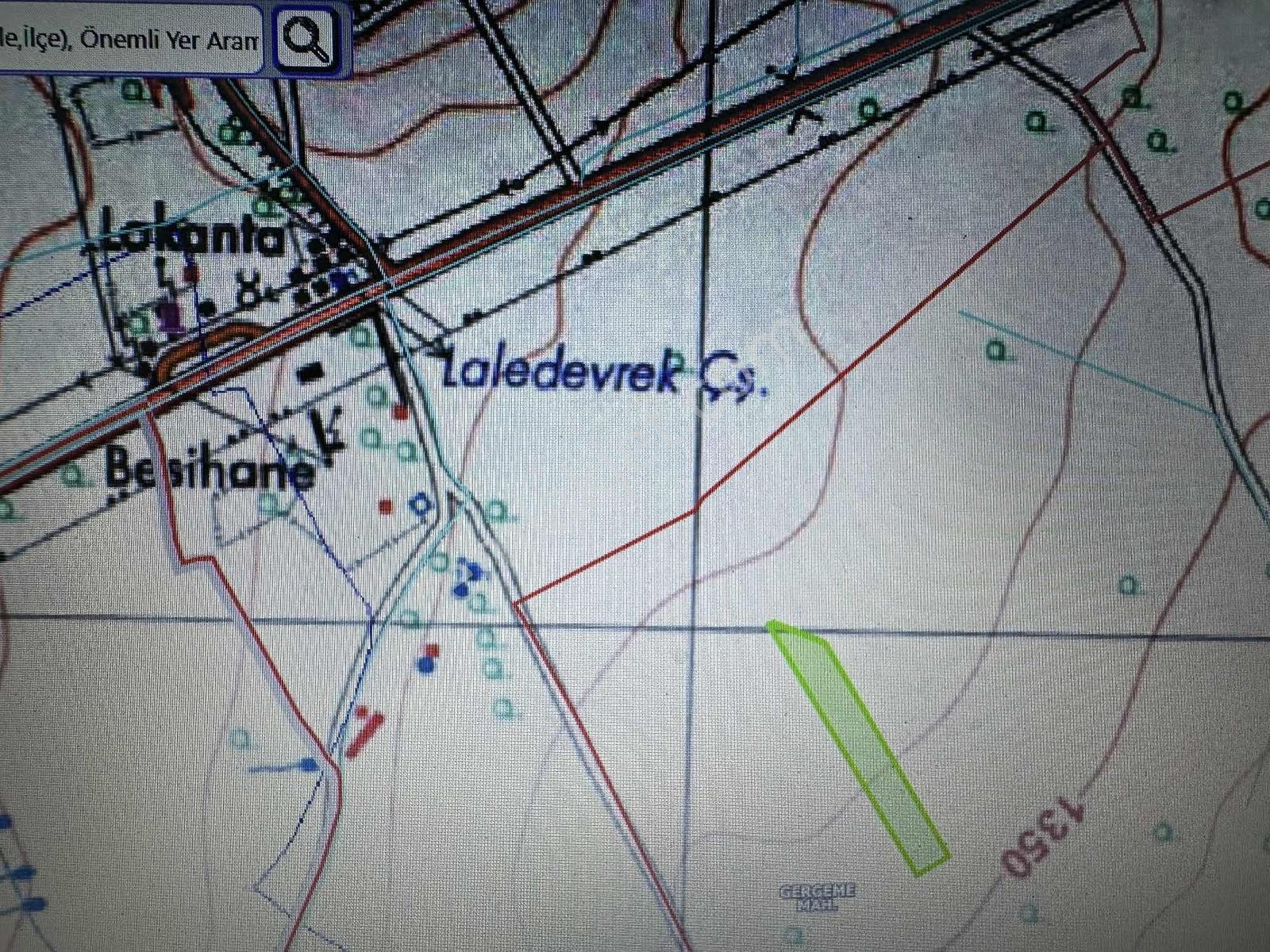 Bünyan Gergeme'de 12500m2 Sulu Tarla Sivas Yolu Yakını - Görsel 12