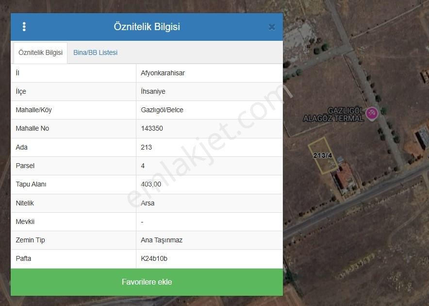 Gazlıgöl Termal Bölgesinde Ticaret+turizm+konut İmarlı 403m²arsa - Görsel 8