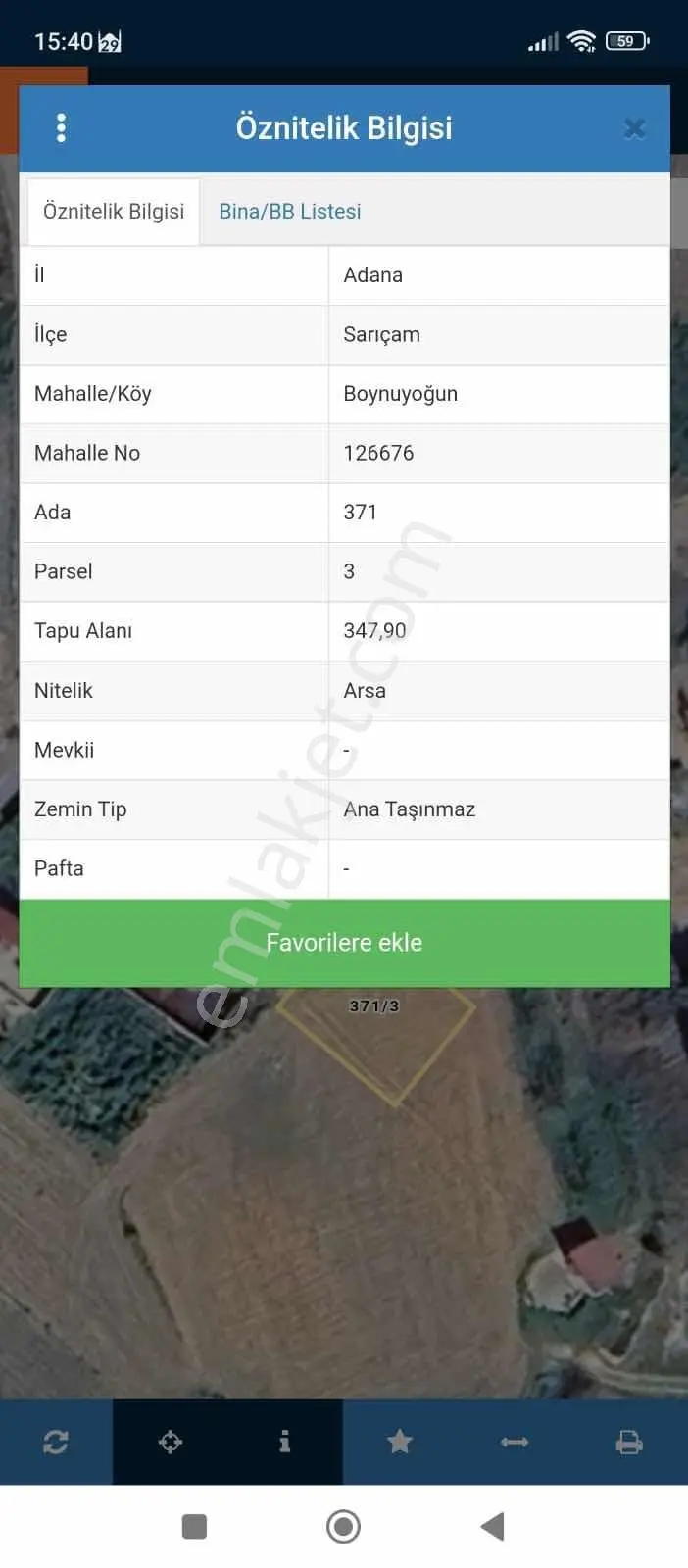 Boynuyoğun Mah Tek Tapu Villalık Emsalsiz Satılık 348 M2 Arsa - Görsel 2