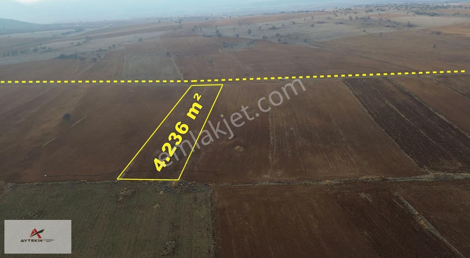 Konya Akören Karahüyük Mahallesinde 4.236 M² Müstakil Tarla - Görsel 5