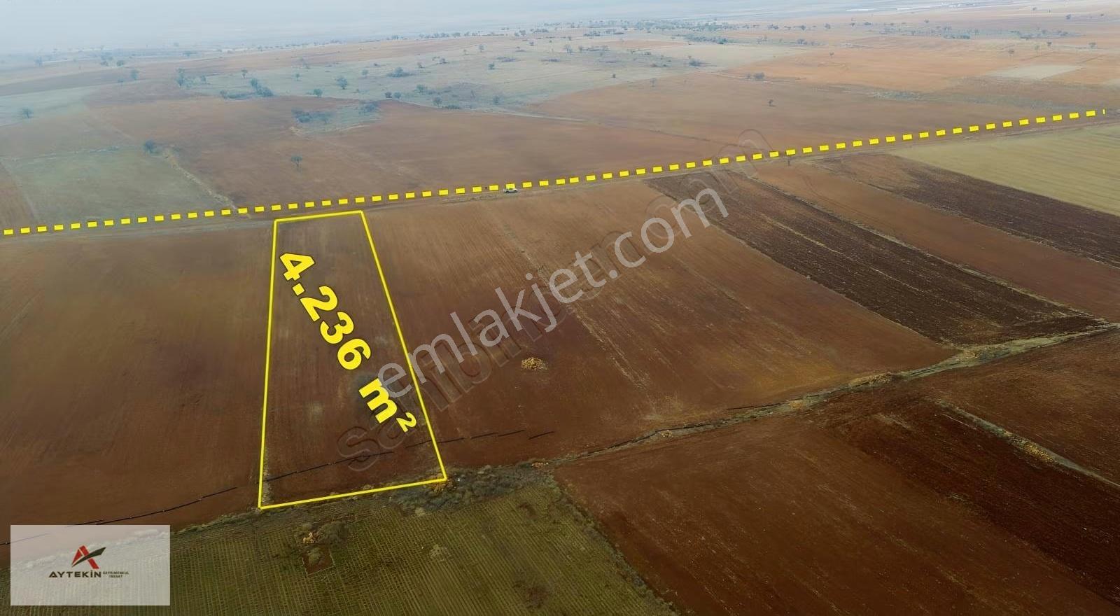 Konya Akören Karahüyük Mahallesinde 4.236 M² Müstakil Tarla - Görsel 4