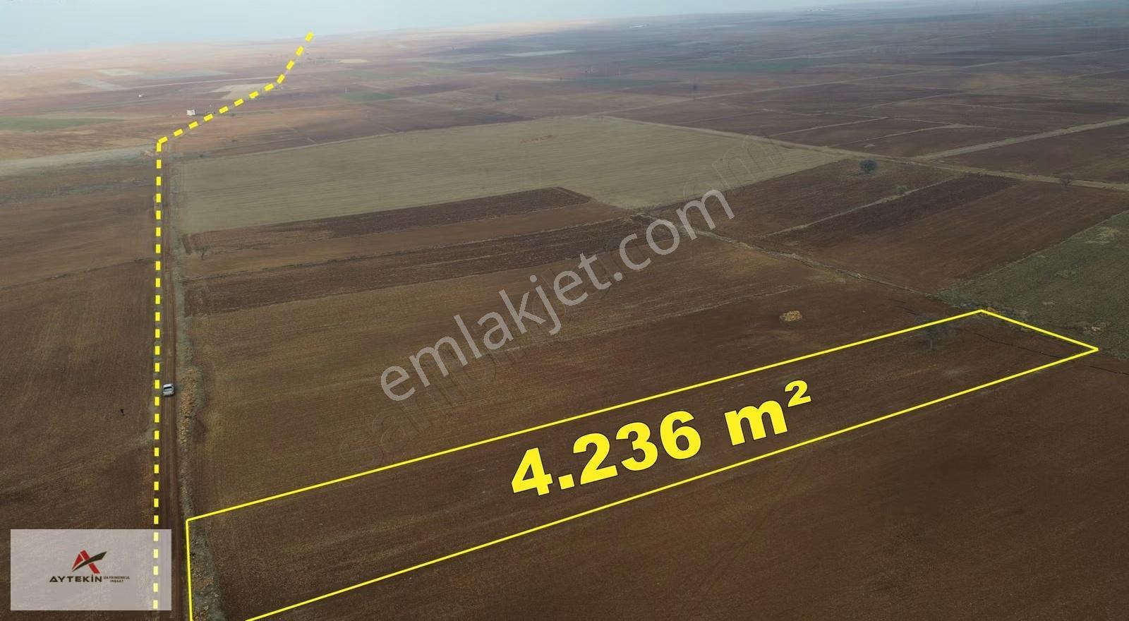 Konya Akören Karahüyük Mahallesinde 4.236 M² Müstakil Tarla - Görsel 2