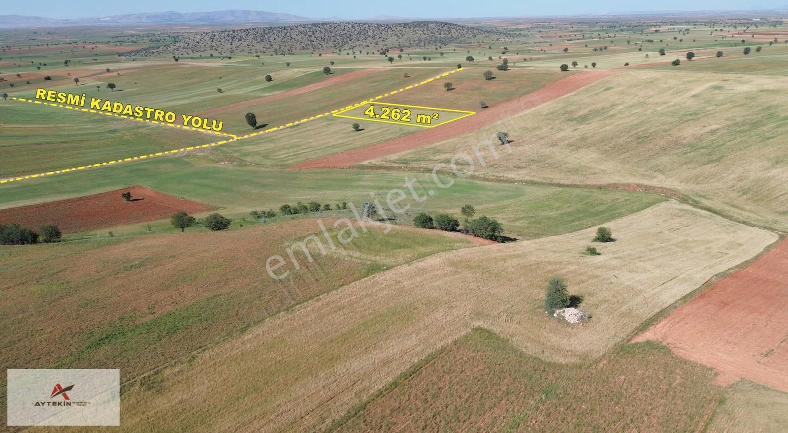 Akören Alan Mahallesinde 4.262 M² Müstakil Tapulu Tarla - Görsel 3