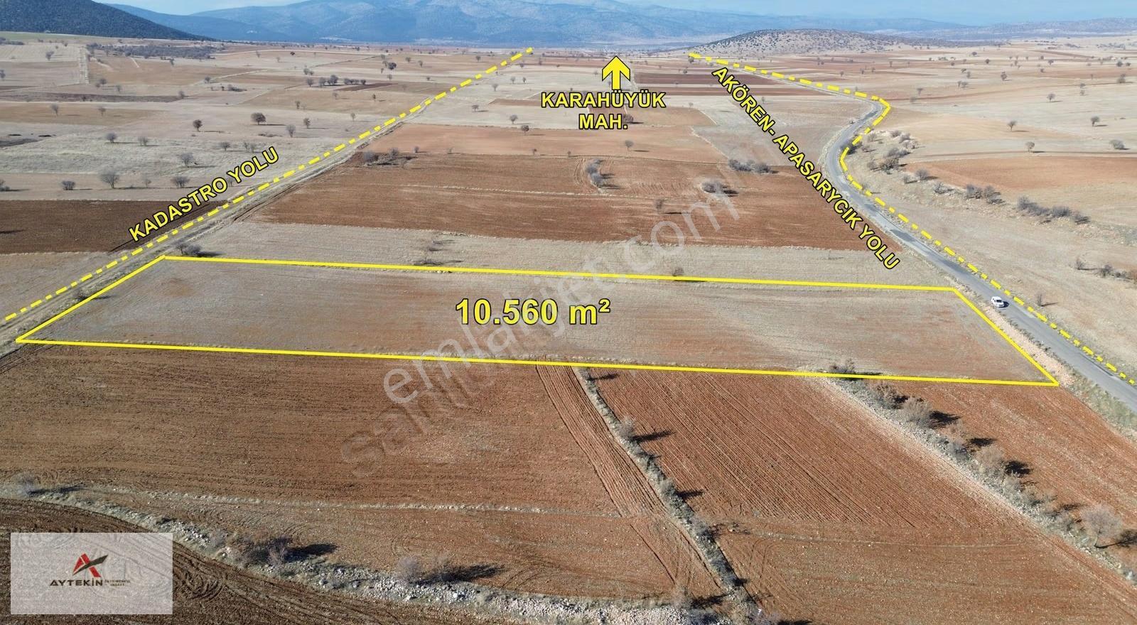 Çumra Apasaraycık Mahallesinde 10.560 M² Müstakil Tapulu Tarla - Görsel 9