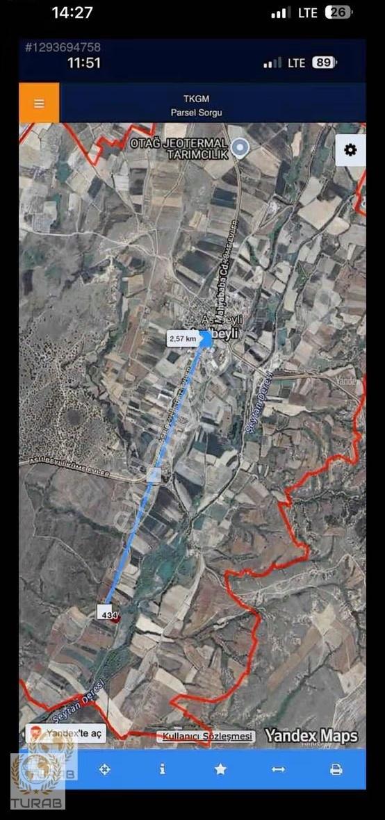 Asilbeyli'de 6200 M2 Tek Tapu Araç Tks Olur - Görsel 3