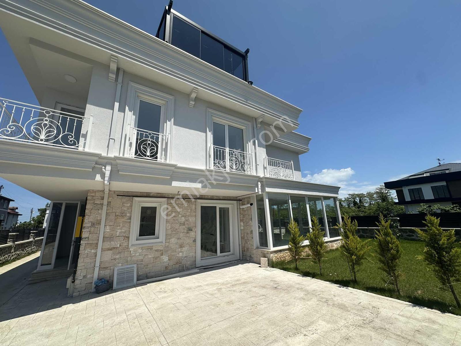Ordu Turnasuyu Sahilde Sıfır Kiralık Lüks Villa - Görsel 23