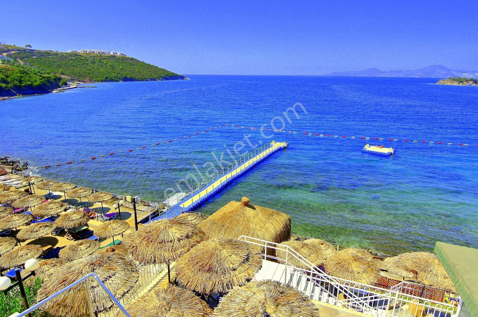 Bodrum Plajlı Resort Sitede Manzaralı Eşyalı Bakımlı 2+1 Daire - Görsel 8
