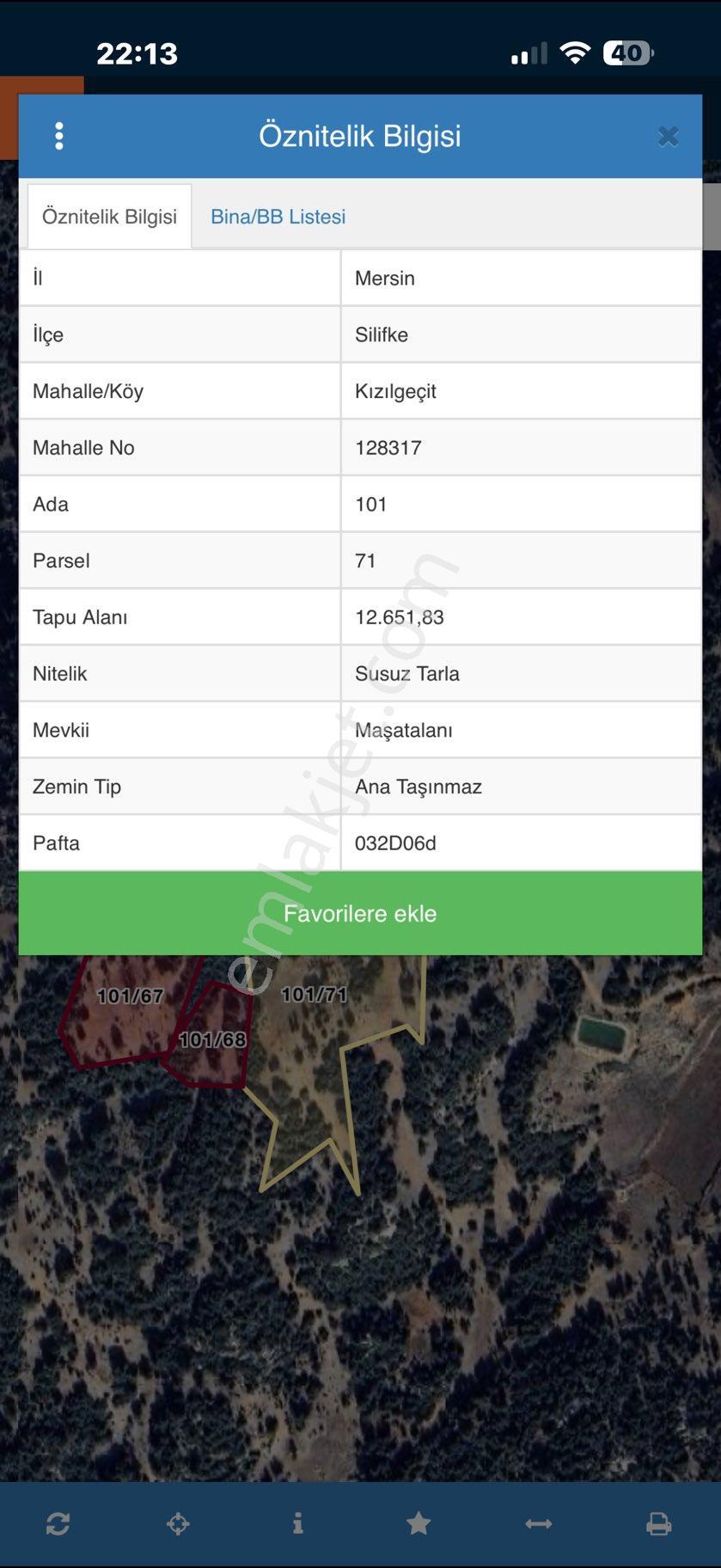 Türe Gayrimenkulden Silifke Kızılgeçitte Satılık Beş Adet Tapu - Görsel 24