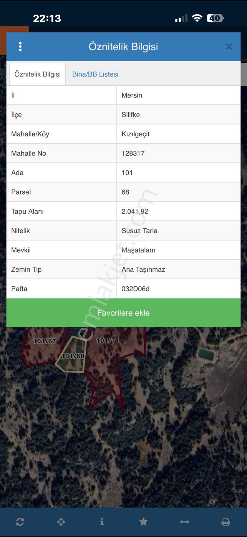 Türe Gayrimenkulden Silifke Kızılgeçitte Satılık Beş Adet Tapu - Görsel 23