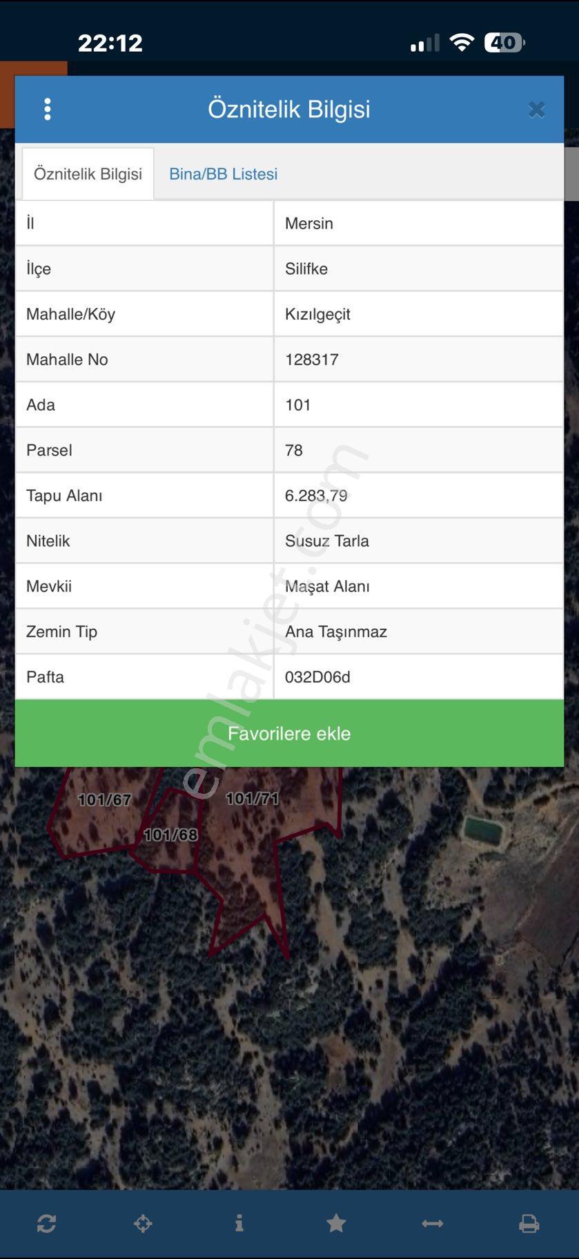 Türe Gayrimenkulden Silifke Kızılgeçitte Satılık Beş Adet Tapu - Görsel 21