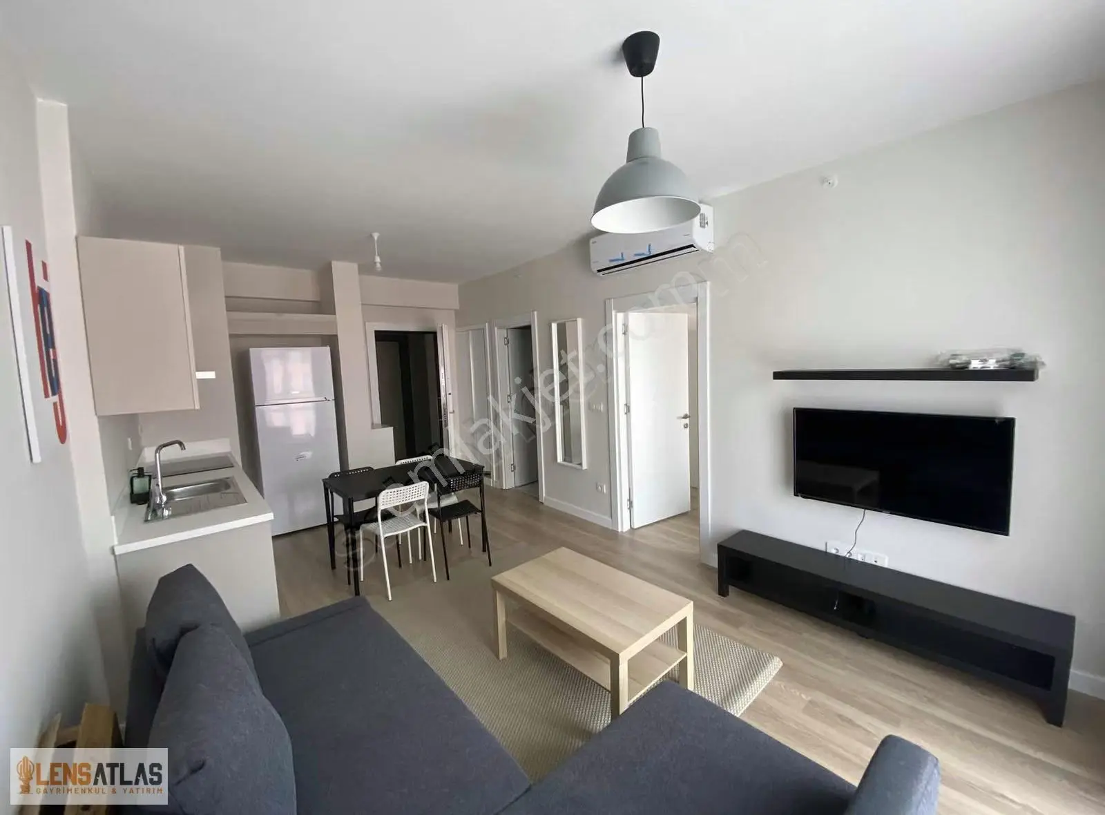 Sur Yapı Antalya En Güzeli 1+1 Satılık Moder Eşyalı Harika
