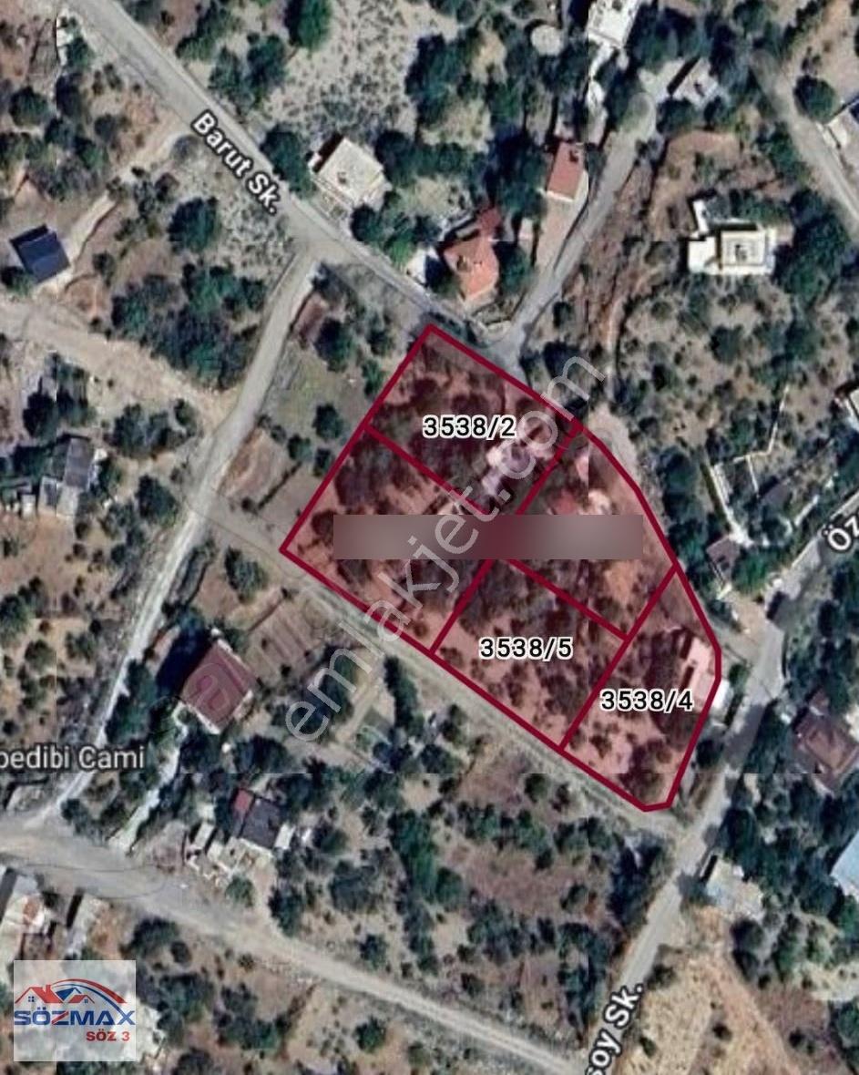 Hacılar Aşağı Mahalle Manzaralı 653 M2 Villa Parselli Bağ Evi