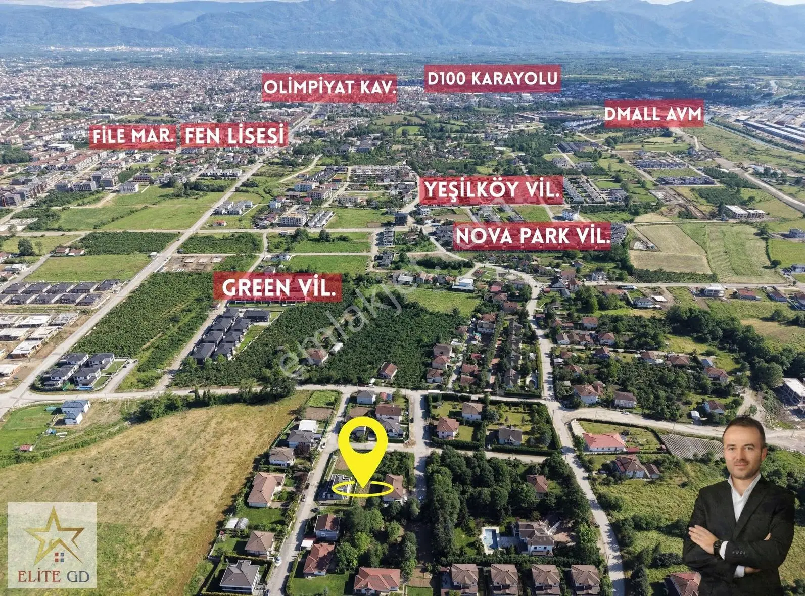 Elite Gd & Arapçiftliğinde 347 M2 Villalık Arsa Müthiş Konum