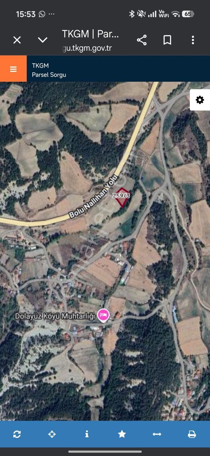 Mudurnu Dolayüzde Köy Merkezine Çok Yakın Yatırımlık Parsel - Görsel 5