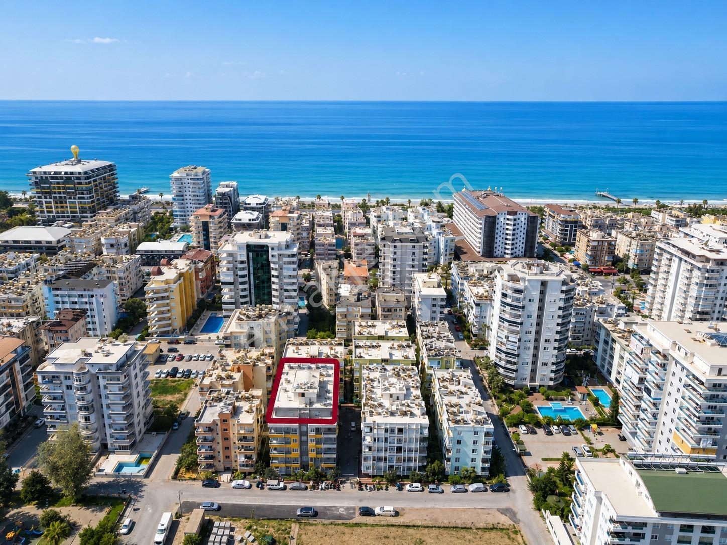 Alanya Mahmutlar 1+1 55m2 Denize 300m Eşyalı Ayrı Mutfak Merkezd - Görsel 3