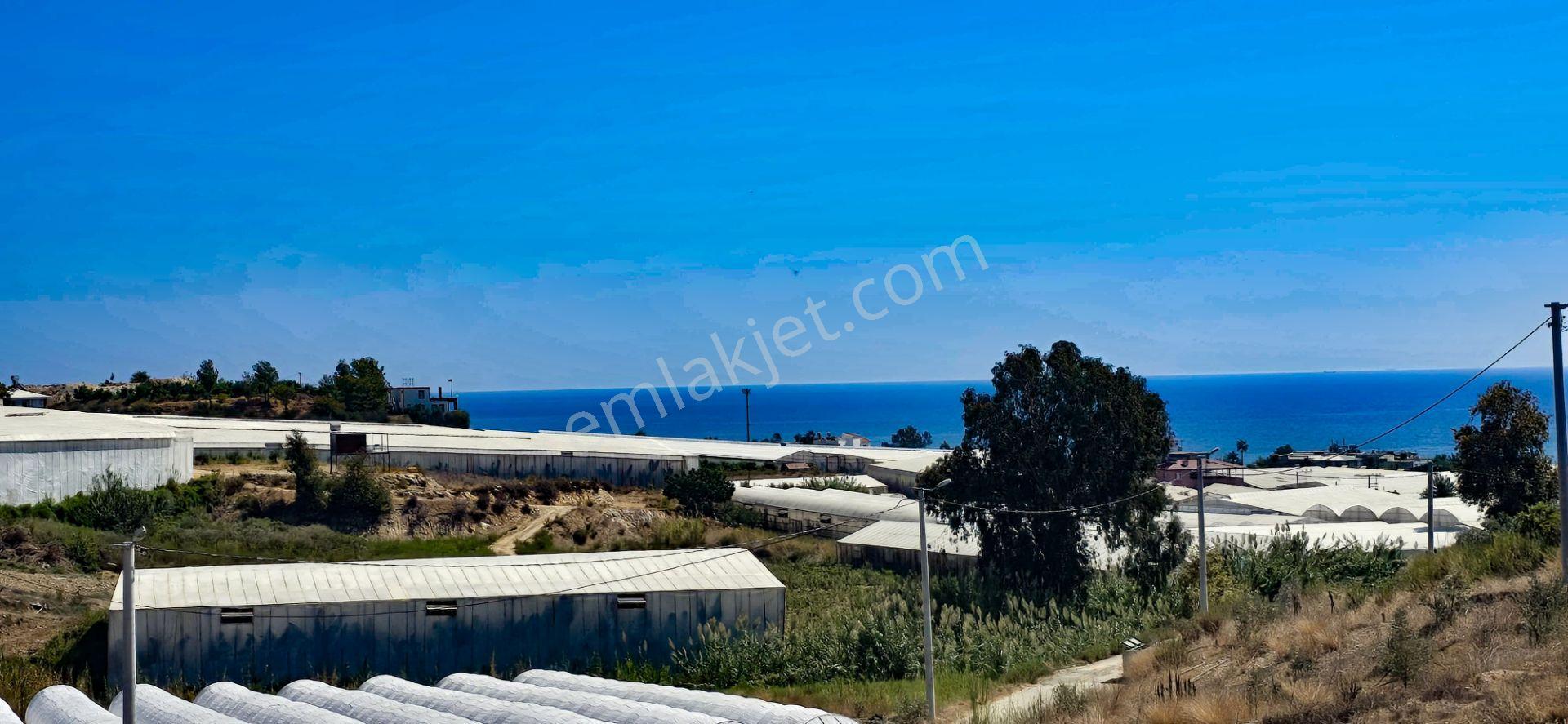 Mersin Anamur Deniz Manzaralı Satılık Parsel