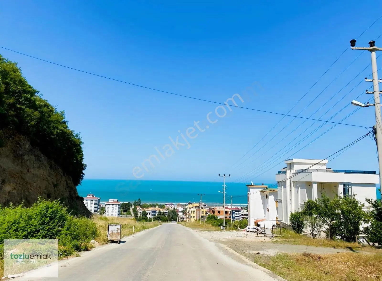 İncesu Villa Projesi Yanında 3 Kat Deniz Manzaralı Satılık Arsa!