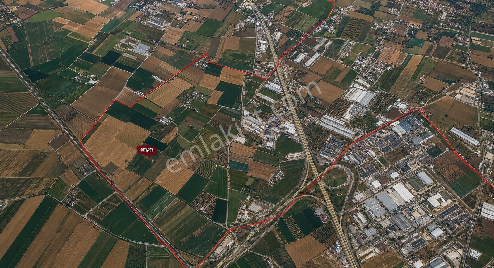 Torbalı Çapak Mah. Satılık 4951m² Tek Tapu Yatırımlık Arazi - Görsel 3